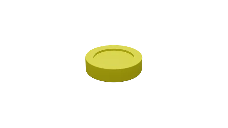 Gold Coin  3D Icon