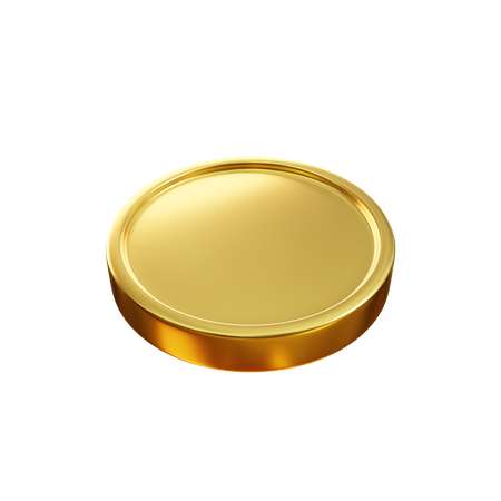 Gold Coin  3D Icon