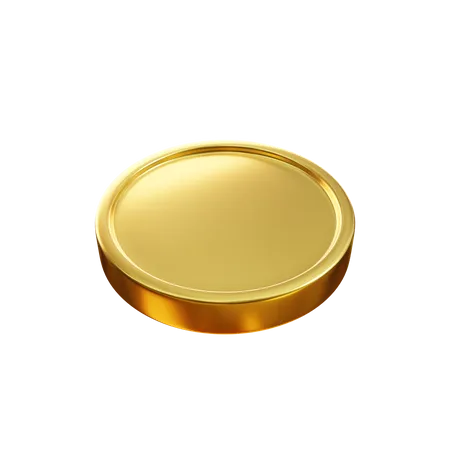 Gold Coin  3D Icon