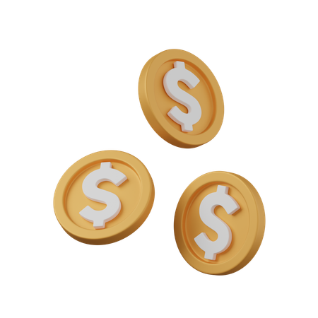 GOLD COIN  3D Icon