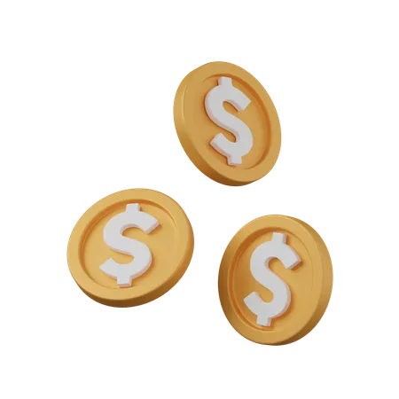 GOLD COIN  3D Icon