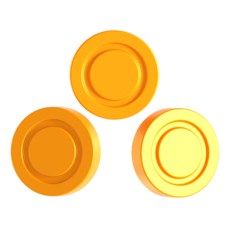 Gold Coin  3D Icon