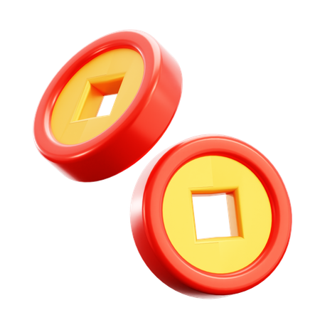 Gold Coin  3D Icon