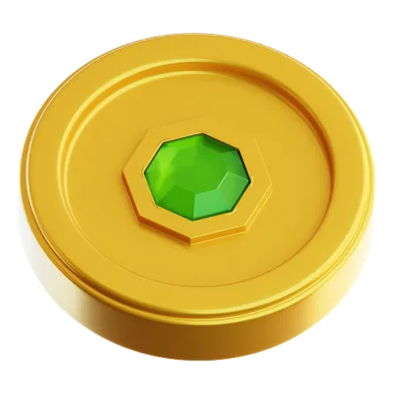 Gold Coin  3D Icon