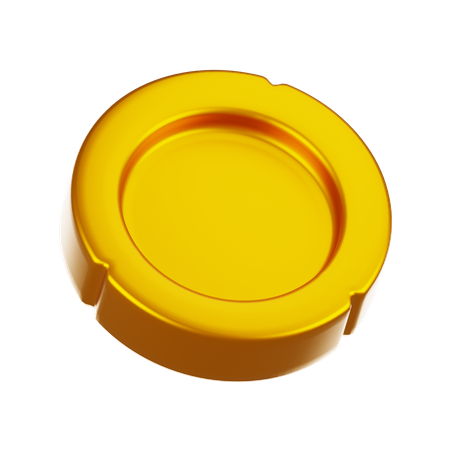 Gold Coin  3D Icon