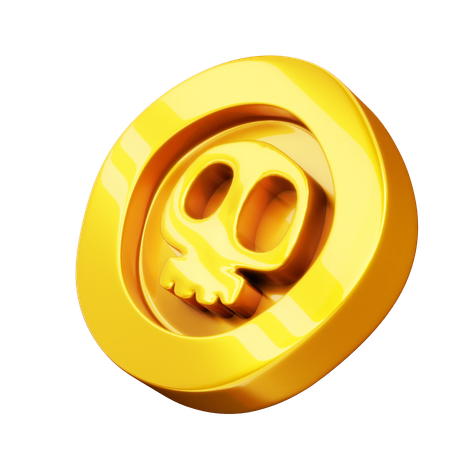 Gold Coin  3D Icon