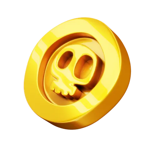 Gold Coin  3D Icon