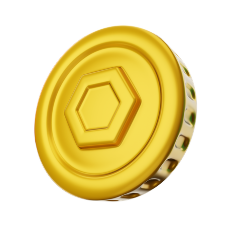 Gold coin  3D Icon