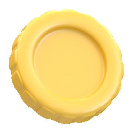 Gold Coin  3D Icon