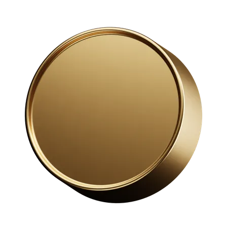 Gold Coin  3D Illustration