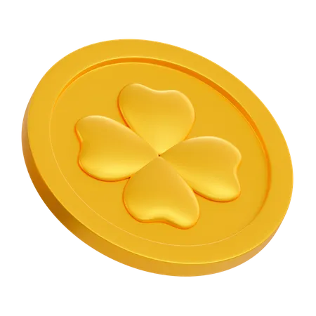 Gold Coin  3D Illustration