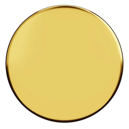 Gold Coin  3D Illustration