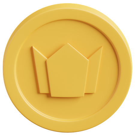 金貨  3D Icon