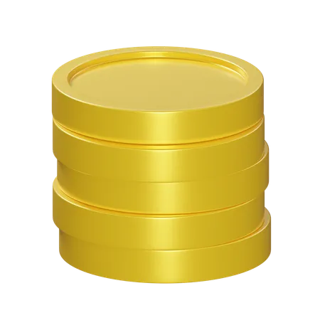 Gold Coins  3D Icon