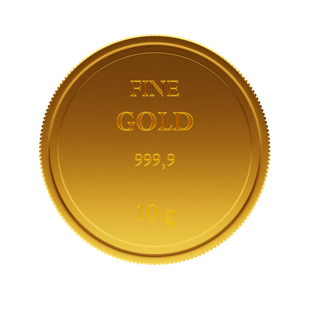 Gold Coins  3D Icon