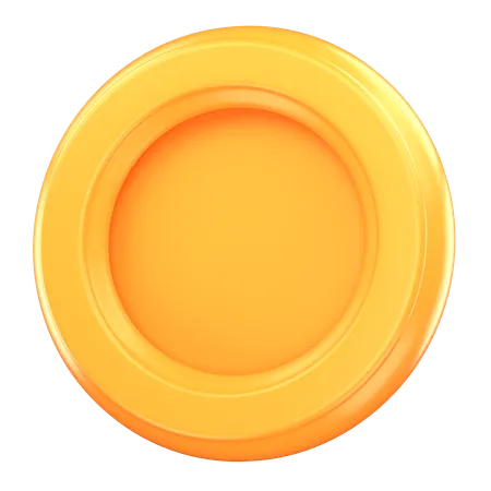 Gold Coins Stack  3D Icon