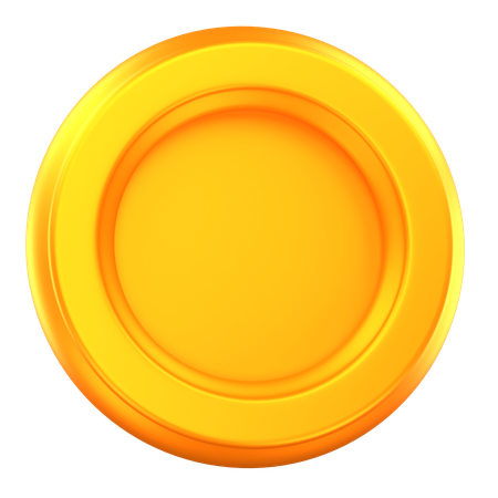 Gold Coins Stack  3D Icon