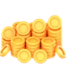 Gold Coins Stack