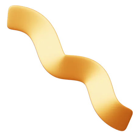 Gold Confetti  3D Icon