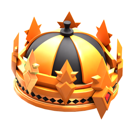 Gold Crown  3D Icon