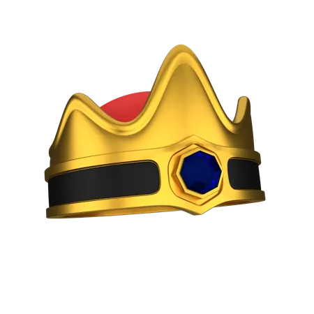 Gold Crown  3D Icon