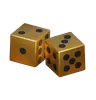Gold dice