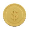 Gold Dollar Coin