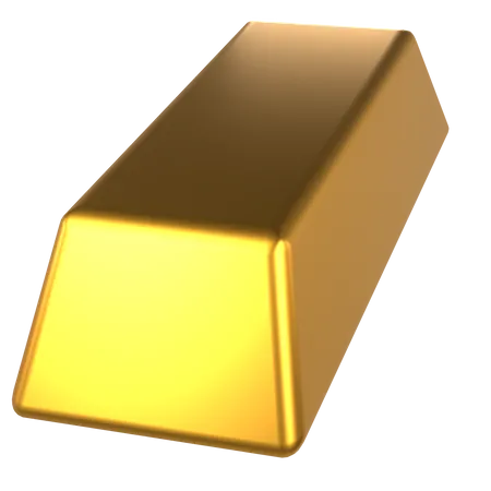 Gold Ingot  3D Icon