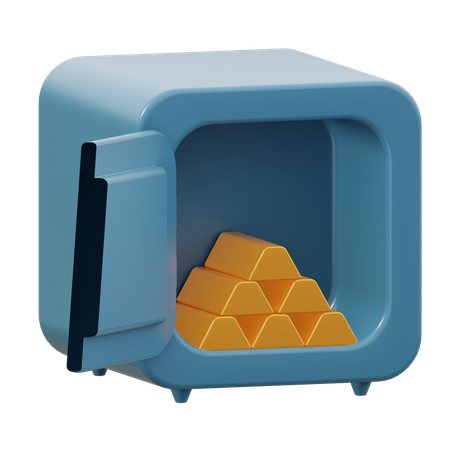 Gold Ingot  3D Icon