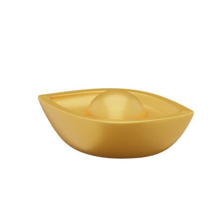 Gold Ingot  3D Icon