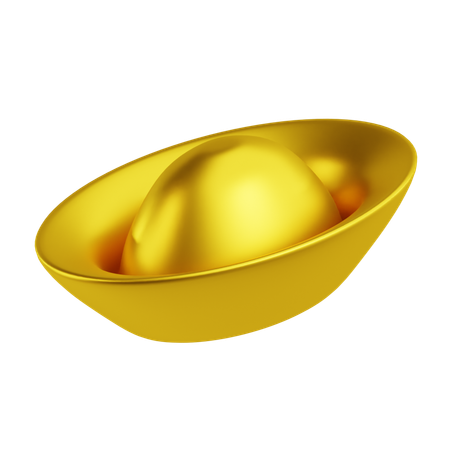 Gold Ingot  3D Icon