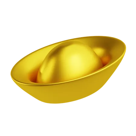 Gold Ingot  3D Icon