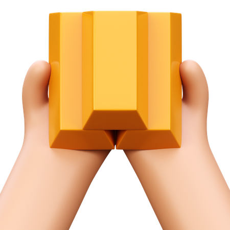 Gold Investment  3D Icon