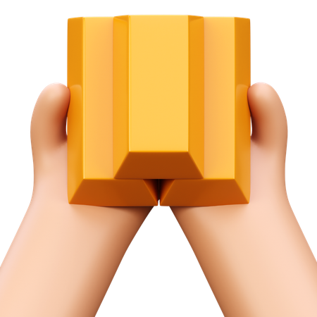 Gold Investment  3D Icon