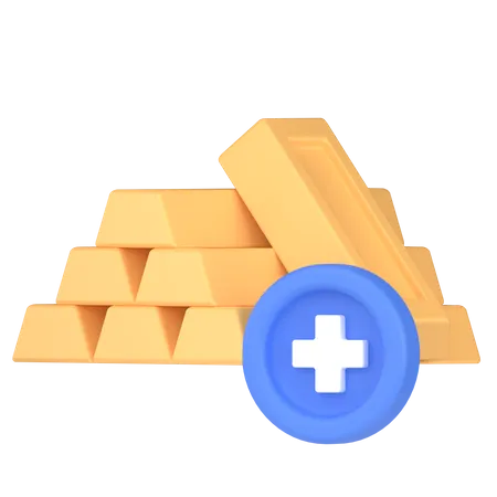 Kaufe Gold  3D Icon