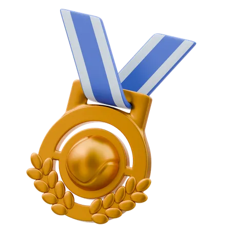 Gold Medal  3D Icon