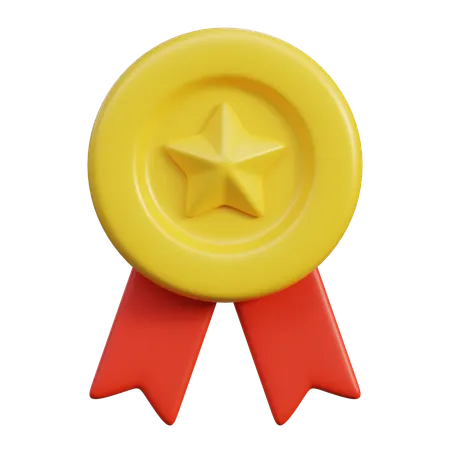 Gold Medal  3D Icon