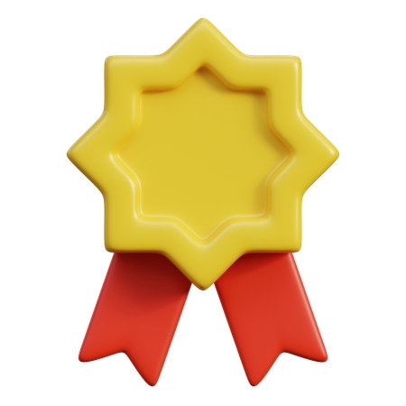 Gold Medal  3D Icon