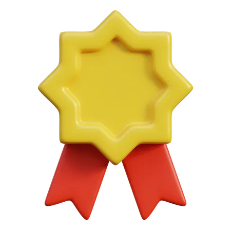 Gold Medal  3D Icon