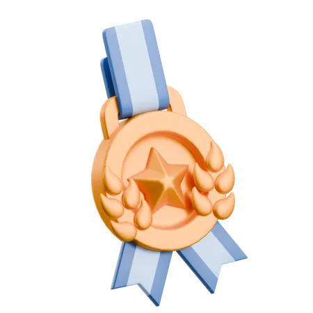 Gold Medal  3D Icon