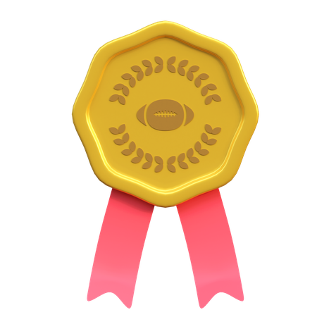 Gold Medal  3D Icon