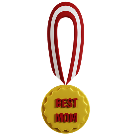 Gold Medal Award  3D Icon
