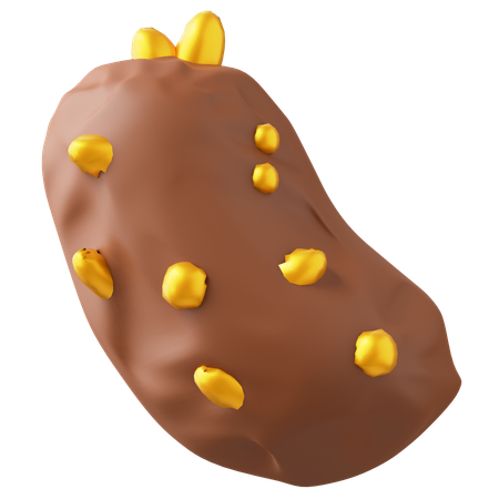 금 채굴  3D Icon