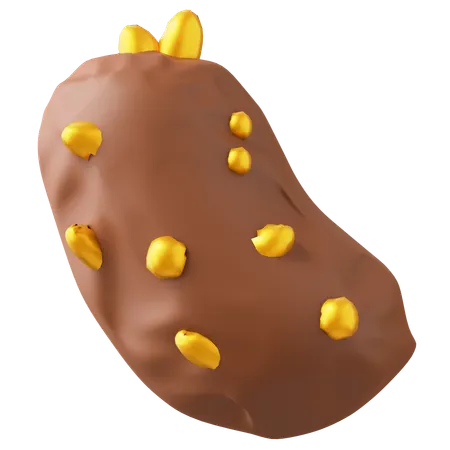 금 채굴  3D Icon