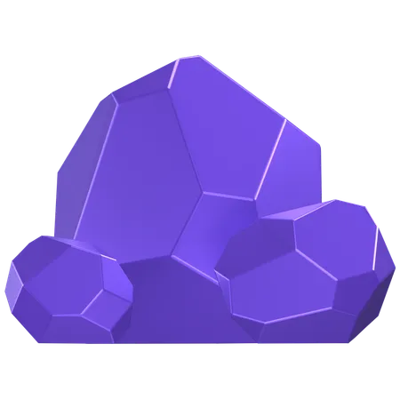 Gold Nugget  3D Icon