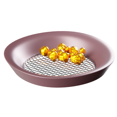 Gold Pan  3D Icon