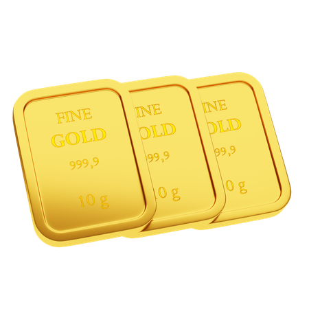 Gold Piece  3D Icon