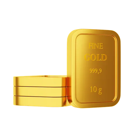 Gold Piece  3D Icon