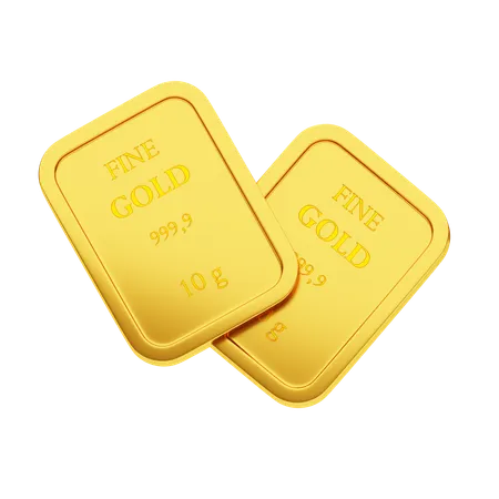 Gold Piece  3D Icon