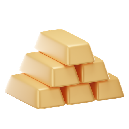 Gold Pile  3D Icon